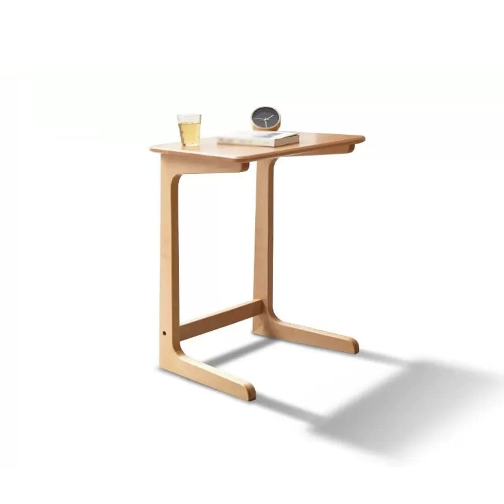 Table d'appoint en bois de canapé pour un salon chaleureux