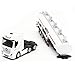 Gemini&Genius Oil Tanker Trailer Toy, Heavy Duty Realistic Look Alloy Hauler Car Toys Vehicle, 1:50 Scale Diecast Tanker Truck, Toy Trucks for Kids (Detachable)