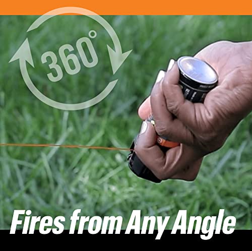 Vexor® Pepper Gel From Zarc™, Maximum Strength Police Pepper Spray, Gel Is The Future, Full Axis (360°) Technology Shoots From Any Angle 18-Feet, Flip-Top Safety Aand Belt Clip Included (2 Pack) #TOP2