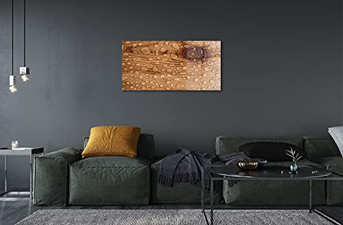 Impression sur verre Tulup 100x50 cm décoration murale en bois - 4