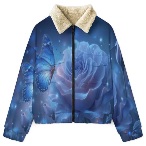 Blouson sweat jacket grandes tailles chaud pour femme