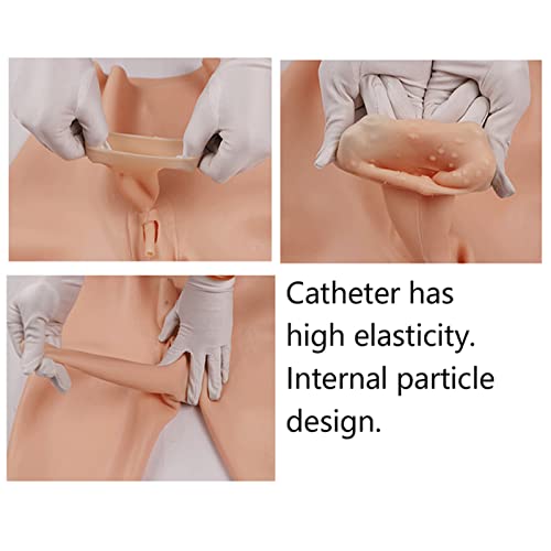 WHG Calça de silicone realista vagina hip crossdresser, calça transgênero artificial sexo falso real