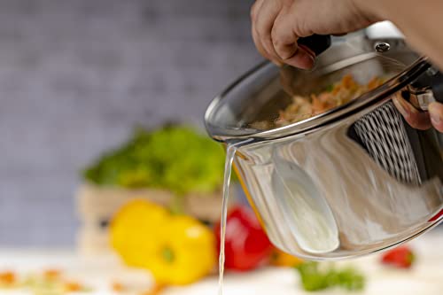Kuhn Rikon Classic Plus Saucepan, Stainless Steel, 16cm/1.9L - Image 2