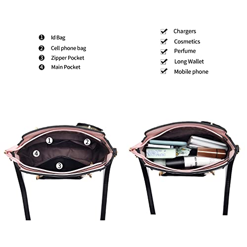 Xiaoyu Fashion Purses And Handbags For Women Ladies Leather Top Handle Satchel Shoulder Bags Small Totes (White) #TOP4