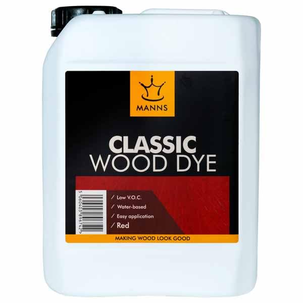 Manns Classic Wood Dye - Black - 1L