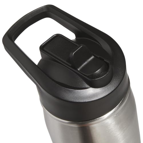Image of adidas Straw Lid Metal Water Bottle 600 mL