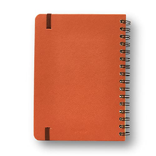 Planner Wire-O Clássica Financeiro A5 Caramelo, Cicero