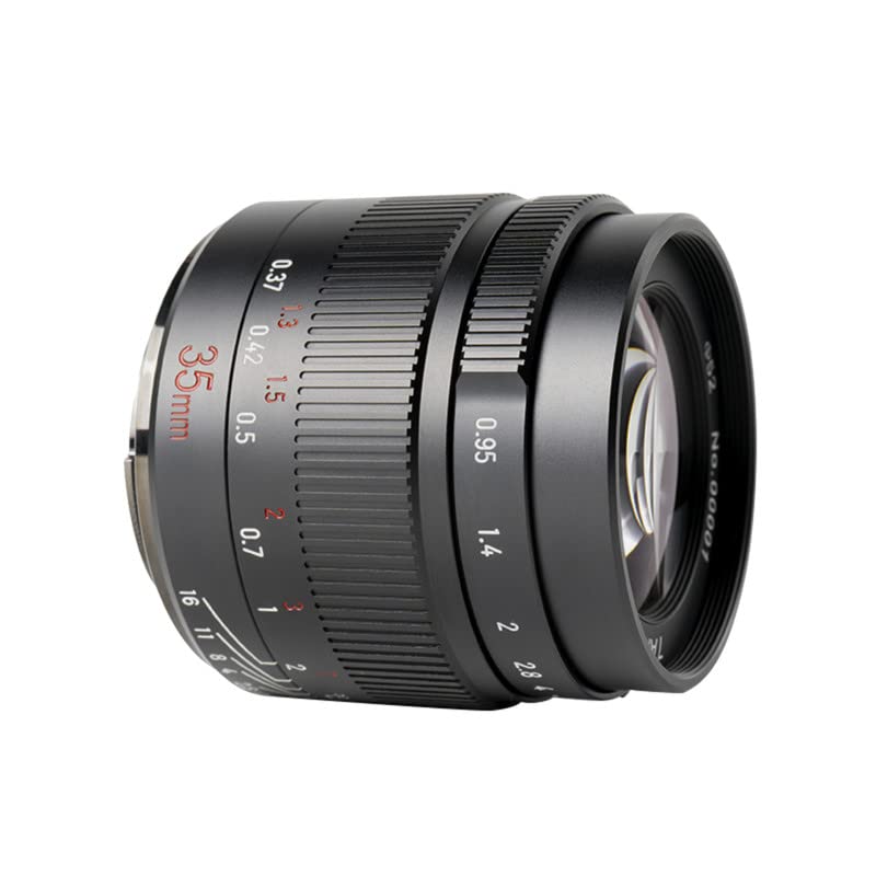 7artisans, obiettivo 35 mm F0.95 APS-C MF per fotocamere con montaggio M4/3 per fotocamere mirrorless - M2 Pen-F GH4 GH5 e altro.