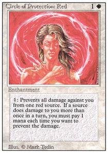 protection cards mtg Amazon.com: Magic: the Gathering - Circle of Protection: Red