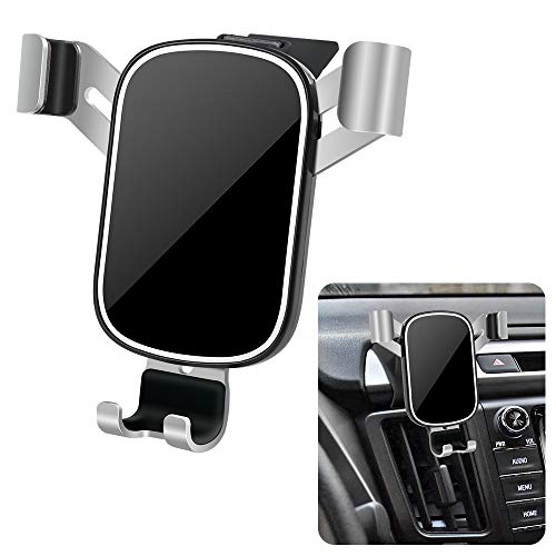 LUNQIN   Soporte de teléfono de coche para Toyota RAV4 2013 2014 2015 2016 2017 2018 y RAV4 Hybrid 2016 2018 SUV accesorios interiores de automóvil, mejor soporte de teléfono celular, soporte de