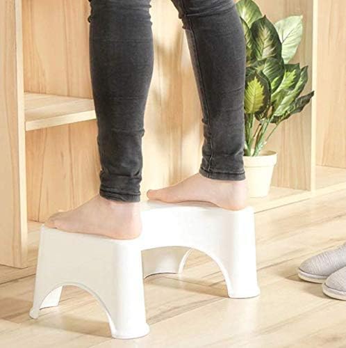 Venvintra Portable Folding Toilet Stool - Non-Slip Squat Footrest for Bathroom, Compact & Lightweight Poop Stool for Healthy Bowel Movement 2