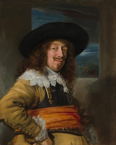 Tableaux Murale Art Posté Frans Hals 60x90cm pour Décoration Salon