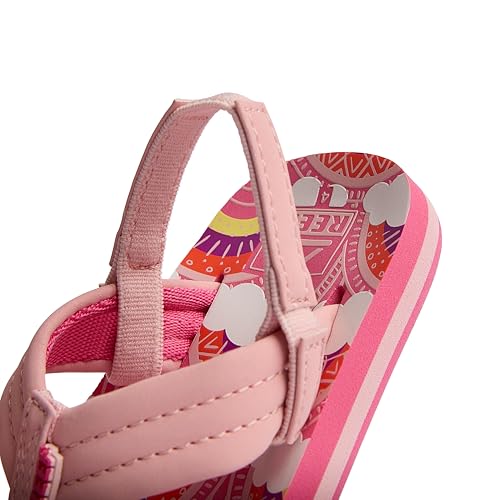 REEF Little Ahi Girls Sandal Rainbows and Clouds23 6 C - image 9