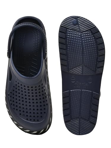 Image of Impakto Slide Wave Comfortable Classic Ultra Soft Daily Used, Lightweight with Adjustable Back Strap Design Clog & Slippers for Men's & Boy's