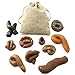 Aebor 10 Pieces Fake Poo Realistic Fake Turd Prank Floating Poo, Fake Dog Poop Toys with Drawstring Bags for Halloween April Fools' Day Prank Party Supplies