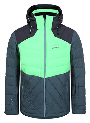 Icepeak Kelson veste de ski homme manteau d'hiver chaud et respirant pour le snowboard