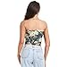 Vintage Birds Flower Butterfly Womens Strapless Tube Top Tight Strapless Bandeau Bra Strapless Bras for Teen Nursing