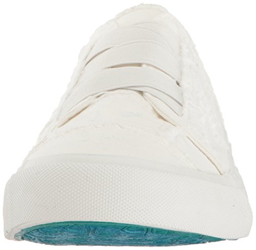 Blowfish Malibu Womens Marley Fashion Sneaker, White Color Washed Canvas, 7.5 Us #TOP1