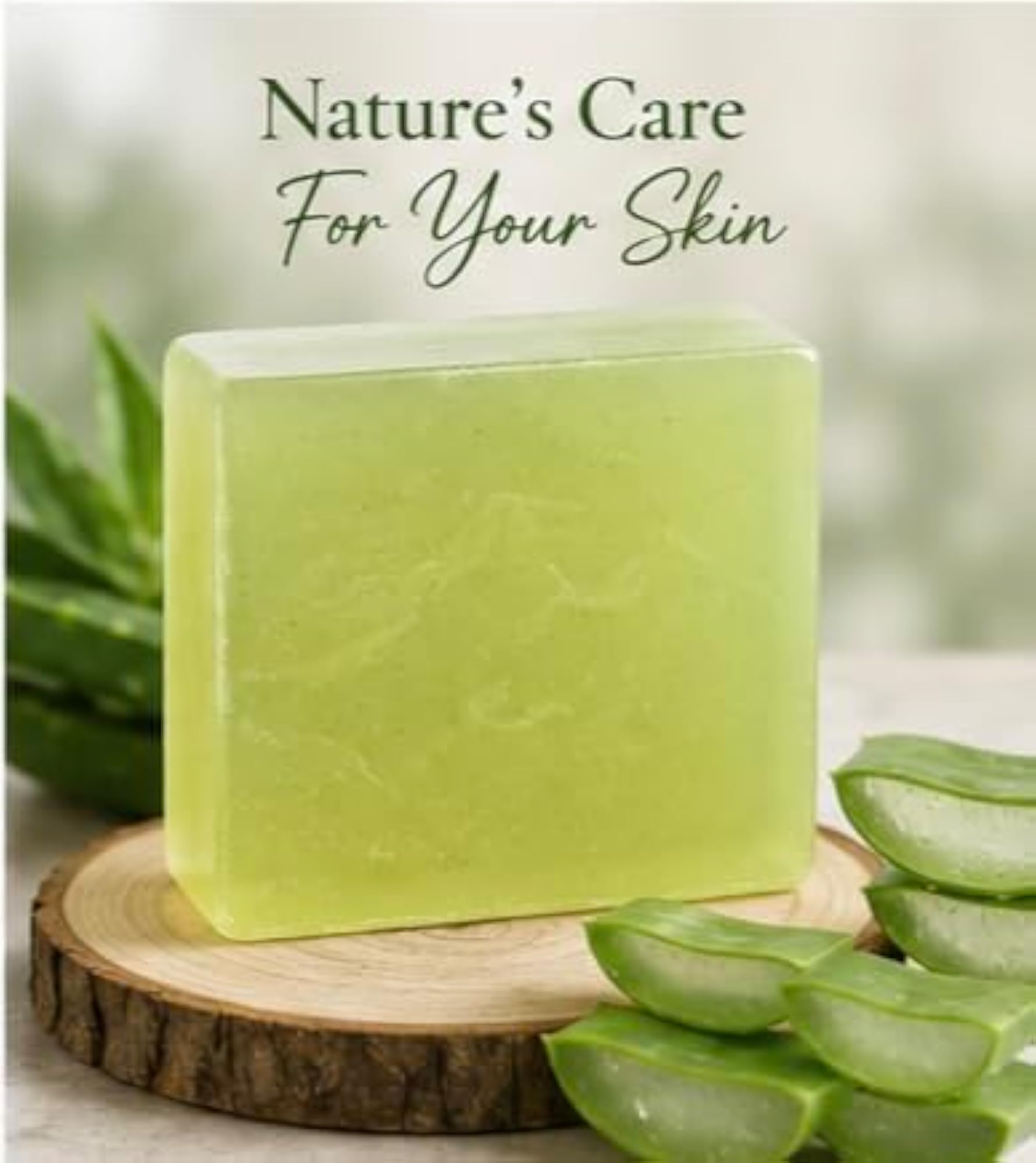 Aloe Vera Soap, Deeply Moisturizing and Soothing