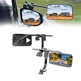 Side Mirror Extenders for Towing, Universal Clip-on Towing Mirrors Truck extensions Trailer Mirrors,Rearview Convex Tow Mirror for Car Mirror Extender RV