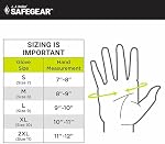 J. J. Keller SAFEGEAR 3-pk. Cowhide Leather Driver Gloves with Keystone Thumb - 3 Pairs of Work Gloves