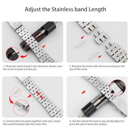 Image of Slim Metal Bands Compatible with Apple Watch 40mm 38mm 41mm 42mm 44mm 45mm, Metal Stainless Steel Chain Strap for Women iWatch Series 9 8 7 6 5 4 3 2 1 SE