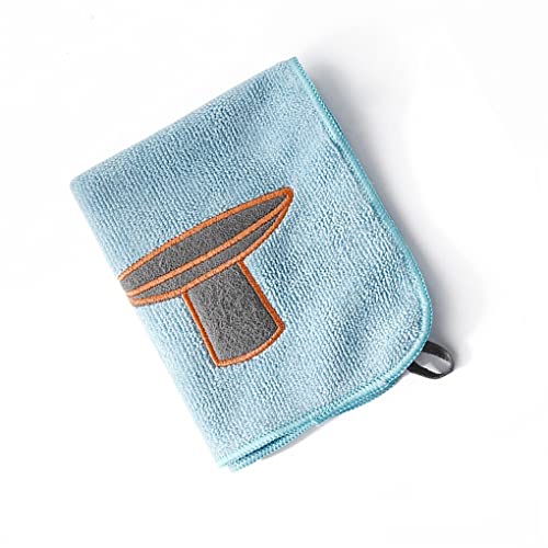 rongweiwang Paño de Cocina de Microfibra Gruesa Absorbente de Agua para Colgar en la Pared, Platos Reutilizables, ollas de Tela, Trapo, Toalla para Fregar, baño