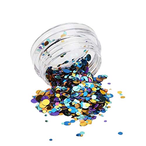 NALATI 50 Stück Döschen - 5g or 5ml Cremedose klar transparent mit Schraubdeckel - Leerdose - für Acrylpulver, Strass… – Bild 2