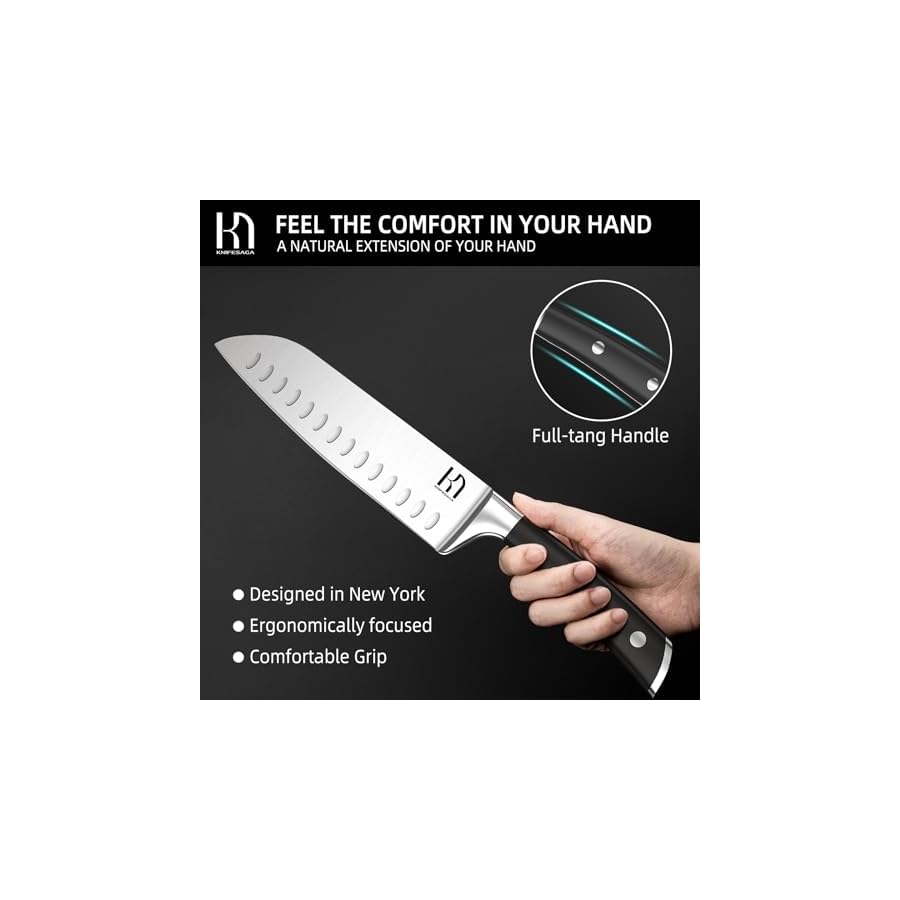 Kitchen-Knife-Set-15-Pcs-Knife-Block-Set-Japanese-Knife-Sets-for-Kitchen-with-Block-and-Sharpener-Razor-Sharp-Premium-Knives-Sets-High-Carbon-Stainless-Steel-White KnifeSaga Kitchen Knife Set, 15 Pcs Knife Block Set, Japanese Knife Sets for Kitchen with Block and Sharpener, Razor-Sharp Premium Knives Sets High Carbon Stainless Steel, White