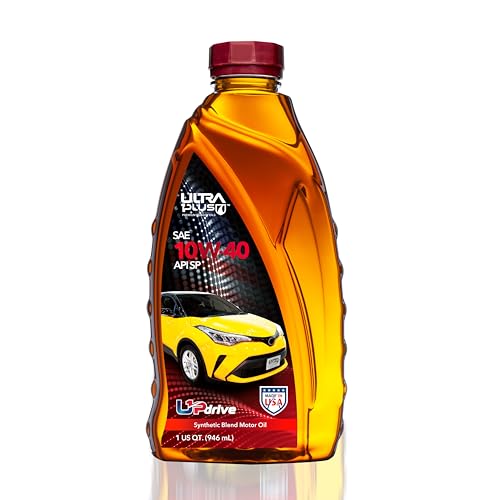 ULTRA 1PLUS SAE 10W-40 Synthetic Blend Motor Oil miniatura 1