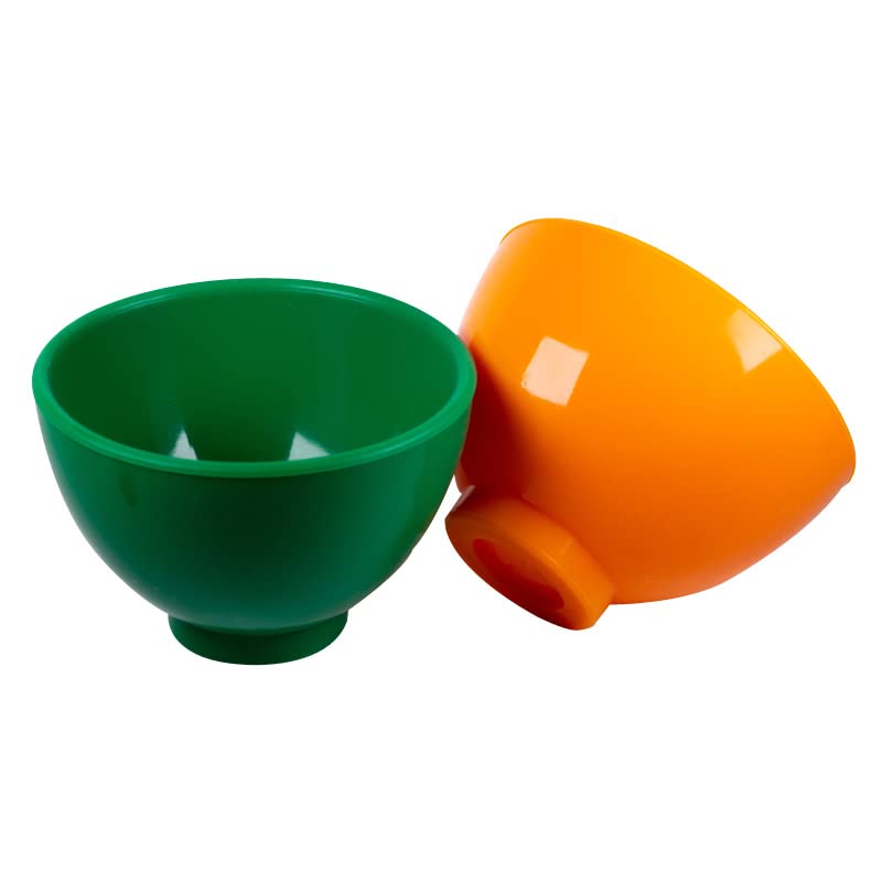 Set de 4 tazones flexibles de goma para mezclar miniatura 7