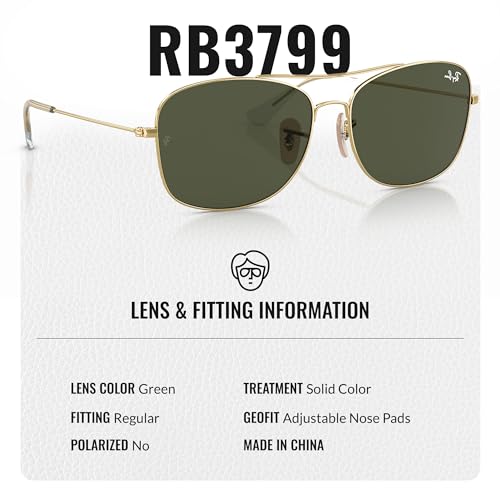 Ray-Ban RB3799 Square-Round Shaped Sunglasses for Men & Women with Official RAYBAN Eyewear Kit4