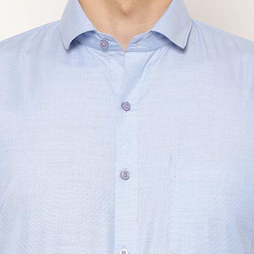 Image of Canary Wings Men's Cotton Blend Solid Shirt-CWATJKPT