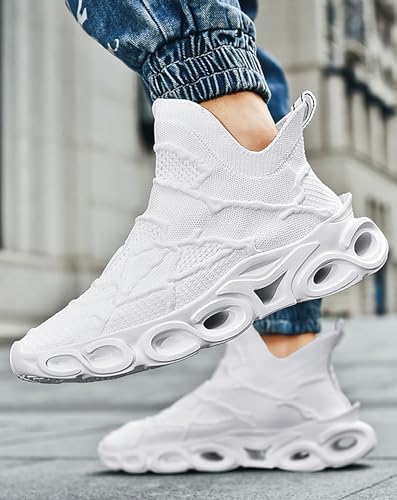 Niepce Inc Streetwear Breathable Knit Fashion Men's Sneakers2