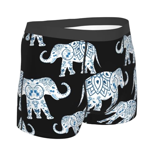 Elephant Boxer Briefs, Moisture Wicking & Breathable,Underwear for Men3