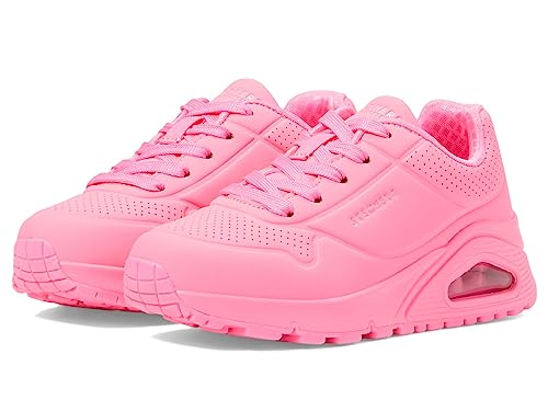Image of Skechers Girl Uno Gen1 Shimmer Away Lace Up Shoe