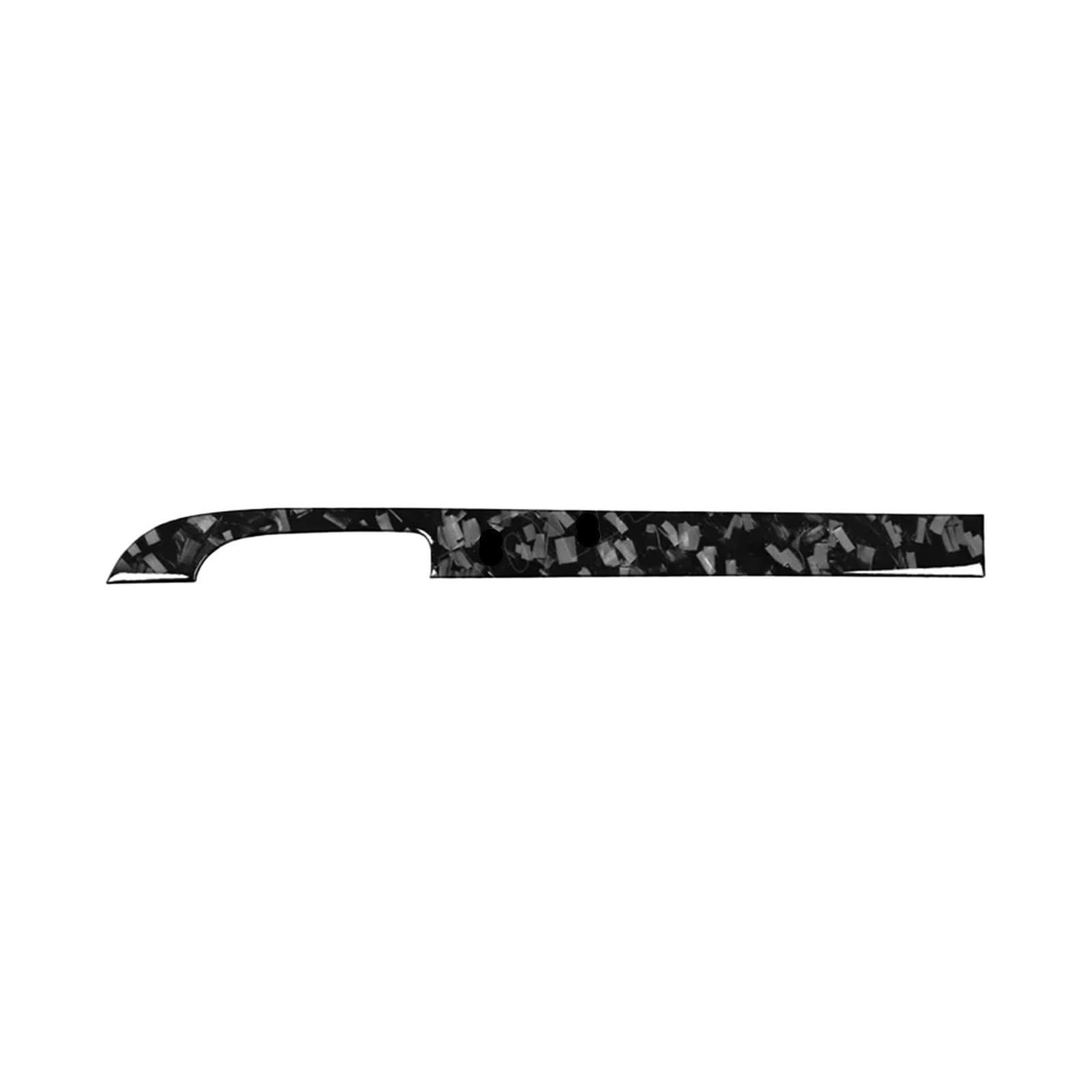 Vnhlotvjl Type2 Car Navigations Radio Cd Shift Lift Panel Trim Cover Sticker Compatible For Dodge Challenger 2015-2020 Forged Carbon Fiber Car Interior Acce(Type2)