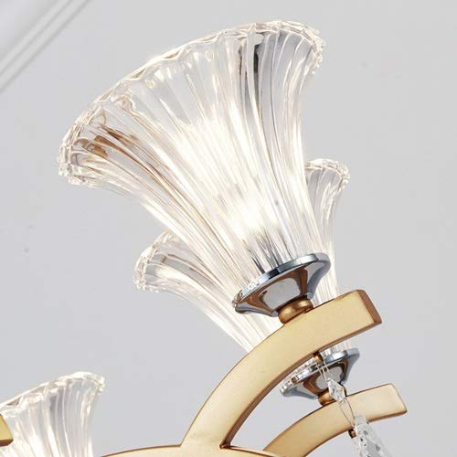 Lustre en cuivre E14 au design européen pour une maison chaleureuse - 4