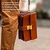 Time Resistance Leather Clutch for Men - Organizer Bag for Men - Wrist Bag #3