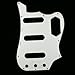 (E84) Custom Guitar Pickguard Fits Bass VI ,3ply White