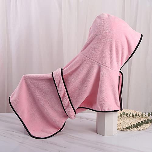 Peignoir de bain de chat et chien en microfibre super absorbante gris - 3