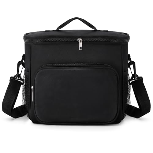 Yeecka Borsa Termica Porta Pranzo 9L, Borsa Porta Pranzo, Borsa Frigo Piccola Pranzo Ufficio per Uomo e Donna, Cinghie Regolabili Portapranzo Lunch Bag per Ufficio,Picnic, Mare, Viaggio