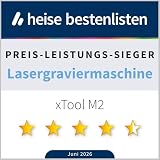 xTool M2 10W Graveur Laser, Sécurité de Class 1, Double Caméra Intégrée, 600mm/s, Machine de Gravure Laser pour Bois, Acrylique, Stickers DIY et Cadeaux Personnalisés - 13