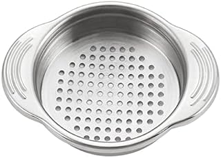 sevennine Can Drainer Food Strainer Stainless Steel Multifunctional Sieve Tuna Strainer, Tin Drainer, Silver