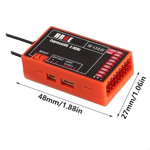 Récepteur PWM HR8E ELRS haute performance accessoire de commande bateau - 6