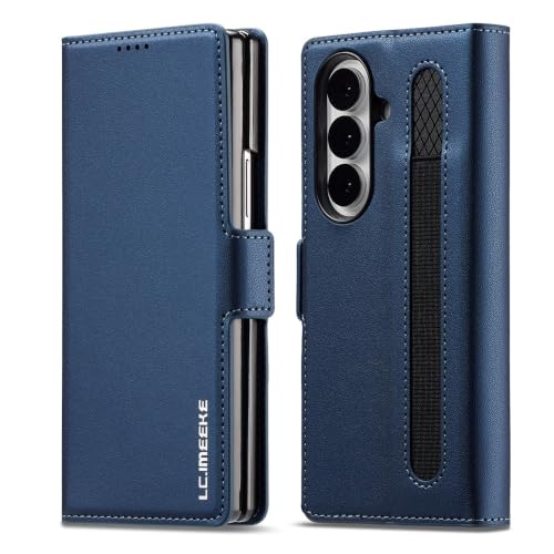 Étui Samsung Galaxy Z Fold 8 Ultra bleu avec fente carte et protection