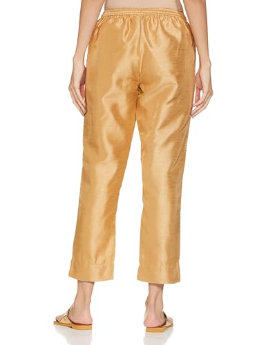 Image of Amazon Brand - Myx Women's Slim Fit Mid Rise Pants (Available in Plus Sizes)