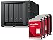 Produktbild Synology DS925+ Bundle 16TB Western Digital (WD Red Plus 4X 4TB) 4Bay Desktop NAS, 2.5GbE-Ports, 4GB RAM