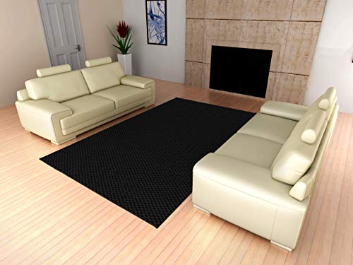 Tapete Garland Rug Medallion 5' x 7' Negro Antideslizante miniatura 2