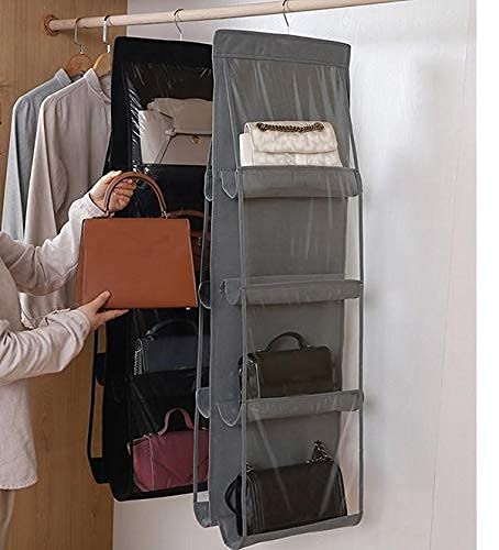 Miniatura 9 de Kapavela - Organizador De Bolsos De Mujer - Organizador De Armario Colgante Para Almacenaje - Util Para Ordenar Todo Tipo De Ropa, Sabanas, Toallas Y Calzado